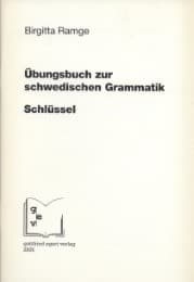 Cover von Übungsbuch zur schwedischen Grammatik - Schlüssel