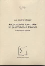 Cover von Hypotaktische Konstrukte im gesprochenen Spanisch
