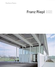 Cover von Franz Riepl Architekt/Architect