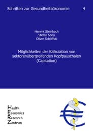 Cover von Möglichkeiten der Kalkulation von sektorübergreifenden Kopfpauschalen (Capitation)
