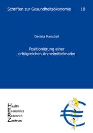 Cover von Positionierung einer erfolgreichen Arzneimittelmarke