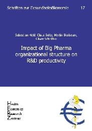 Cover von Impact of Big Pharma organisational structure on R&D productivity