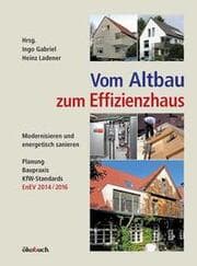 Cover von Vom Altbau zum Effizienzhaus