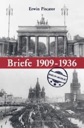 Cover von Erwin Piscator. Briefe