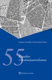 Cover von 55 Klassiker des Kulturjournalismus
