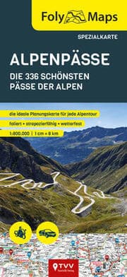 Cover von FolyMaps Alpenpässe Spezialkarte