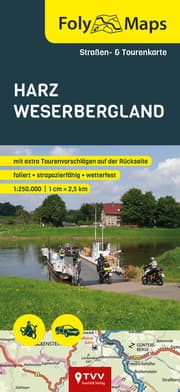 Cover von FolyMaps Harz Weserbergland 1:250 000
