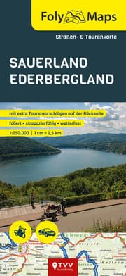Cover von FolyMaps Sauerland Ederbergland 1:250 000