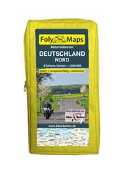 Cover von FolyMaps Motorradkarten Deutschland Nord