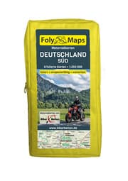 Cover von FolyMaps Motorradkarten Deutschland Süd