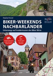 Cover von Motorrad Reiseführer Biker Weekends Nachbarländer