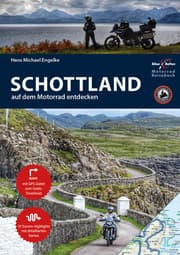 Cover von Motorrad Reiseführer Schottland