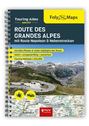 Cover von FolyMaps Touringatlas Route des Grandes Alpes 1:250.000