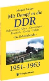 Cover von Mit Dampf in die DDR