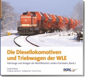 Cover von Die Diesellokomotiven und Triebwagen der WLE