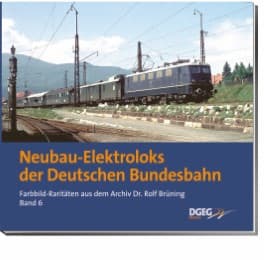 Cover von Neubau-Elektroloks der Deutschen Bundesbahn