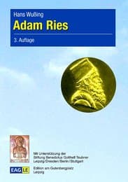 Cover von Adam Ries