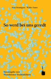 Cover von So werd bei uns geredt