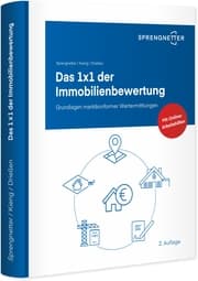 Cover von Das 1x1 der Immobilienbewertung