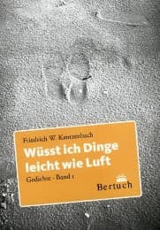 Cover von Wüsst ich Dinge leicht wie Luft