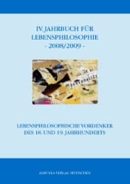 Cover von IV. Jahrbuch für Lebensphilosophie 2008/2009