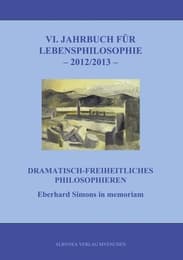 Cover von VI. Jahrbuch für Lebensphilosophie
