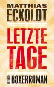 Cover von Letzte Tage