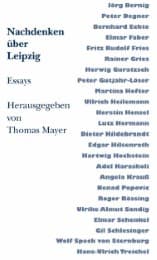 Cover von Nachdenken über Leipzig II