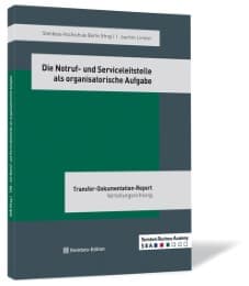 Cover von Die Notruf- und Serviceleitstelle als organisatorische Aufgabe