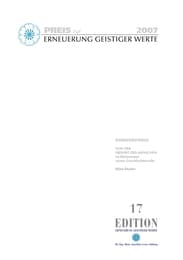 Cover von Sonderpreis zur Erneuerung geistiger Werte 2007