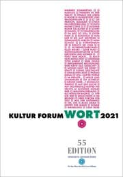 Cover von Kultur Forum WORT 2021