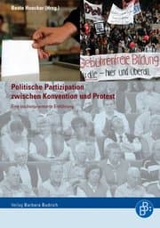 Cover von Politische Partizipation zwischen Konvention und Protest
