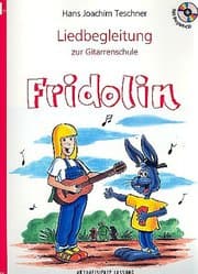 Cover von Liedbegleitung zur Gitarrenschule Fridolin