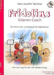 Cover von Fridolins Gitarrencoach mit CD