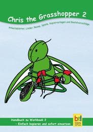 Cover von Learning English with Chris The Grasshopper Handbuch zu Workbook 2