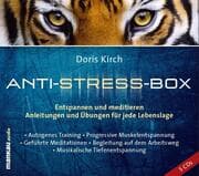 Cover von Anti-Stress-Box. Entspannen und meditieren