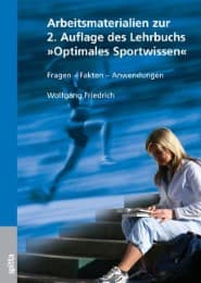 Cover von Arbeitsmaterialien zum Lehrbuch 'Optimales Sportwissen'