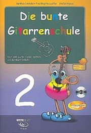 Cover von Die bunte Gitarrenschule 2