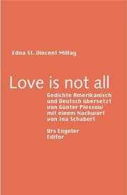 Cover von Love is not all