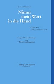 Cover von Nimm mein Wort in die Hand