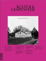 Cover von Kultur & Gespenster / Autofiktion