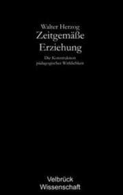 Cover von Zeitgemäße Erziehung