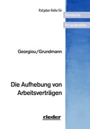 Cover von Die Aufhebung von Arbeitsverträgen