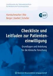 Cover von Checkliste und Leitfaden zur Patienteneinwilligung