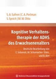 Cover von Kognitive Verhaltenstherapie des ADHS des Erwachsenenalters