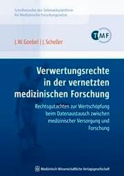Cover von Verwertungsrechte in der vernetzten medizinischen Forschung