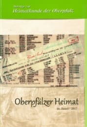 Cover von Oberpfälzer Heimat 61/2017