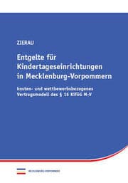 Cover von Entgelte für Kindertageseinrichtungen in Mecklenburg-Vorpommern