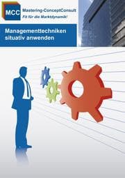 Cover von Managementtechniken situativ anwenden