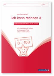 Cover von Ich kann rechnen 3 - Schülerarbeitsheft für die 2. Klasse